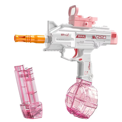 Water Gun Electric Pistol Shooting Toy Gun Full Automatic Summer Pool Beach Toy For Kids Children Boys Girls Adult