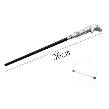 27Pcs Anime Cosplay Show Metal Core Magic Wand Children Decoration Toy Accessories For Kids Bacchetta Di Plastic Magic Stick