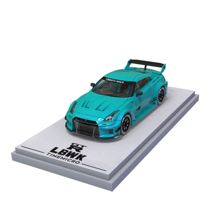 TIME MICRO 1:64 3.0 Bule Painting Alloy Car Model Model Car  Collection& Display& Gift
