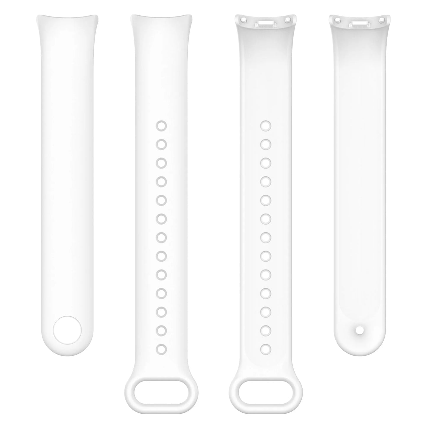 Silicone Strap For Xiaomi Smart Band 8 NFC Solid Bracelet Replacement Wristband Mi band 8 Waterproof Sport Watchband Accessories