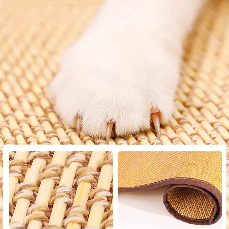 Anti Cat Scratch Sofa Protection Artifact Scratch Board Pad Cat Paws Sharpen Mats Send Nail Fixed Cat Toys