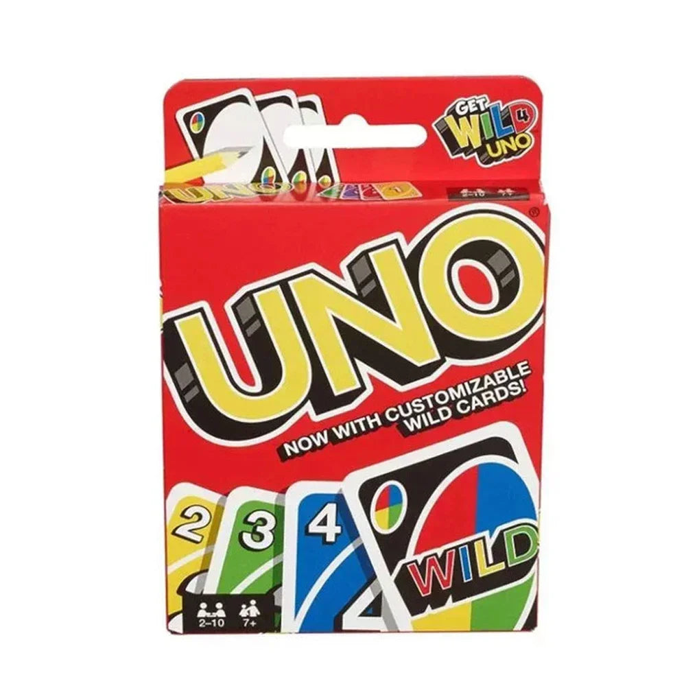 UNO FLIP! SHOWEM NO MERCY Family Funny Entertainment Board Game Fun Playing Cards Gift Box Uno Card Game