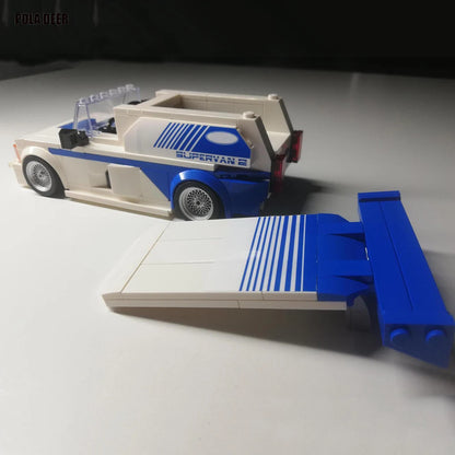 Poladeer 270 piezas 1984 Transport Super Truck Diseño creativo Ensamblaje Bloques de construcción personalizados Rompecabezas Modelo Niño Juguete Regalo de vacaciones