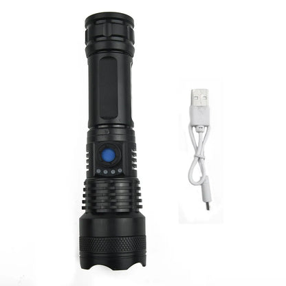 Super Bright LED Scuba Diving Flashlight P50 Underwater Waterproof UCB Rechargeable-Tactical Torch Lamp Spearfishing Lantern