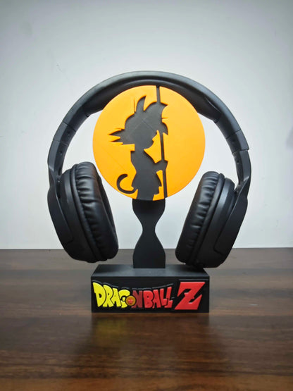 Anime Dragon Ball Z Figure Goku Ps5 Game Controller Stand Creative Headphones Bracket Desktop Ornaments Toy Gifts Handle Bracket
