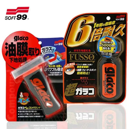 Soft99 MIST GLACO Japan Car Windshield Glass Water Rain Repellent Glass Hydrophobic Coating Anti-rain Treatment for Car Glass