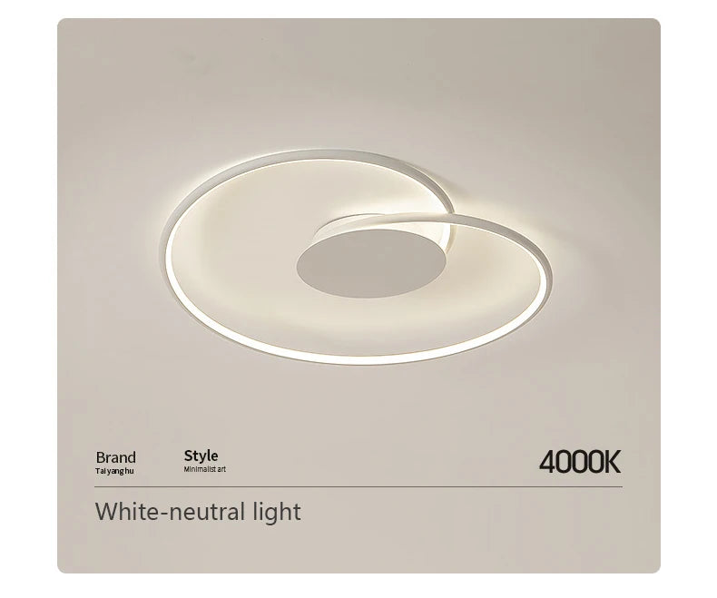 Bedroom Lamps  Mordern Minimalism Led Ceiling Lamp Creative Dimmable Study Room Light Indoor Lighting Home Decor Luster Fixtures