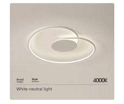 Bedroom Lamps  Mordern Minimalism Led Ceiling Lamp Creative Dimmable Study Room Light Indoor Lighting Home Decor Luster Fixtures