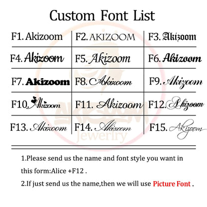 Akizoom Personalized Custom Name Bracelets Heart Crown Stainless Steel Wide Hand Cuff Bangles for Women Men Wedding Jewelry Gift
