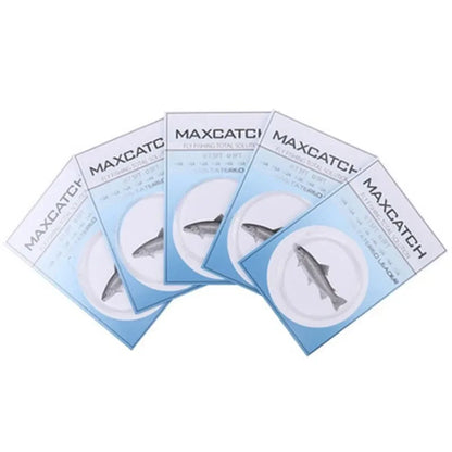 5Pcs Tapered Leader Fly Fishing Line 9FT 0X/1X/2X/3X/4X/5X/6X/7X 5Pcs Tapered Leader Fly Fishing Line 9FT Cords
