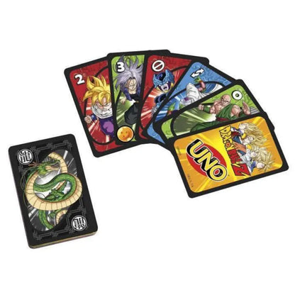 Original Dragon Ball Card UNO Anime Figure Goku Character Board Game Cards Multiplayer Party Toys