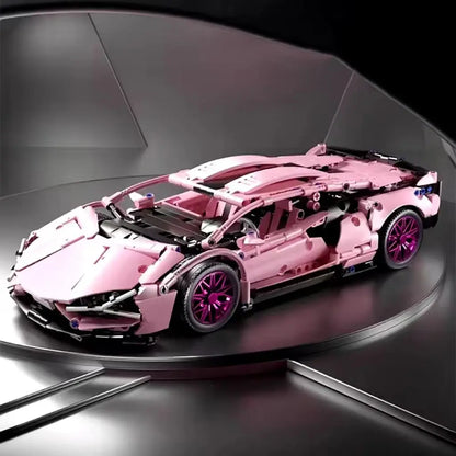 Technology Toys High-Tech Super Sport 1:8 Racing Car Model Racing Compatible Buidling Bricks High-tech Children Christmas Gifts
