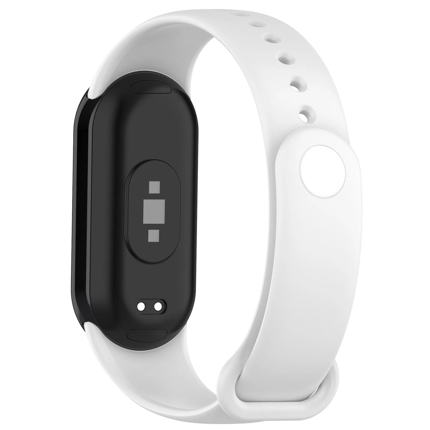Silicone Strap For Xiaomi Smart Band 8 NFC Solid Bracelet Replacement Wristband Mi band 8 Waterproof Sport Watchband Accessories