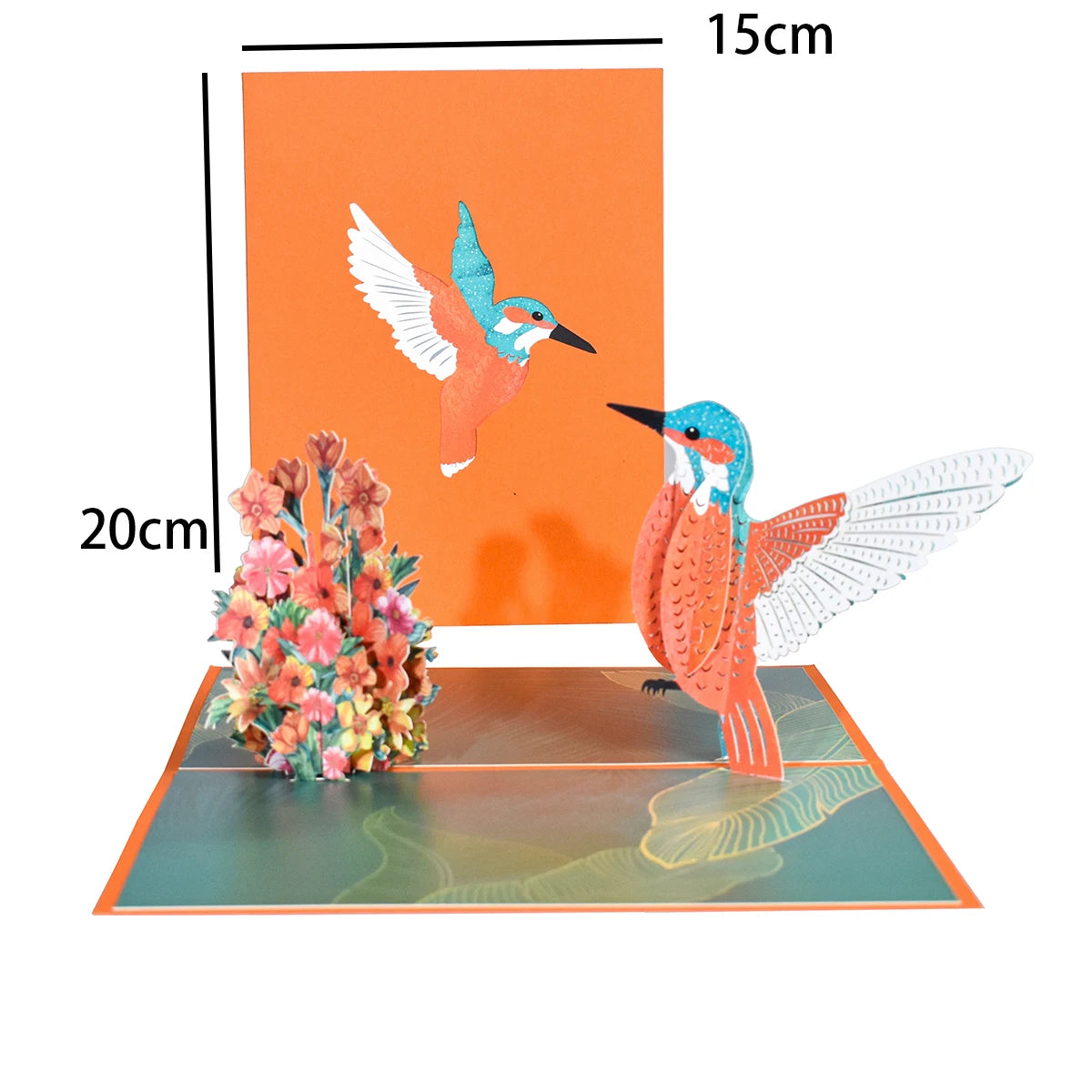 3D Pop-Up Cards Flowers Birthday Card Anniversary Gifts Postcard Maple Cherry Tree Wedding Invitations Greeting Cards