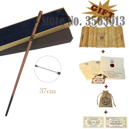 27 Kinds Wands with Map Letter 2 Tickets Necklace Cloth Bag and orginal Box