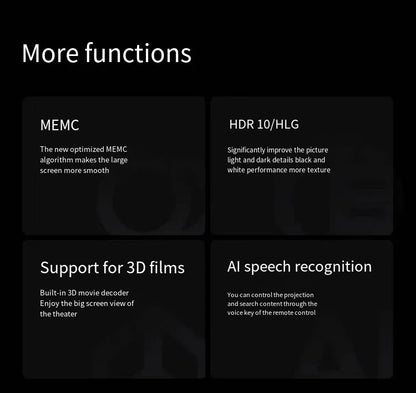Proyector XGIMI Z7X de alta luminosidad, edición 1080P, LED, mini, portátil, inteligente, cine en casa, 3D, Wifi, cine, Bluetooth, proyector, audio 880CVIA