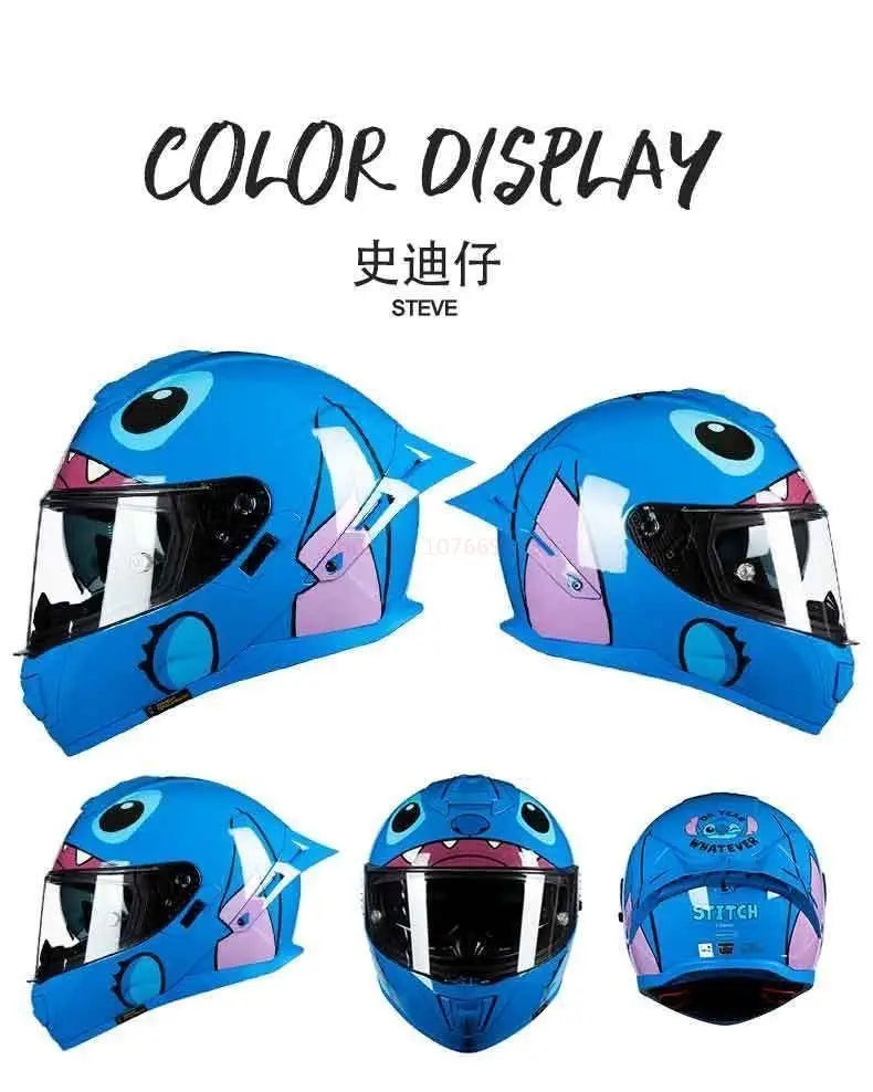Sanrio Kuromi Cartoon Motorcycle Helmet Fashion Hello Kitty Scooter Helmet Cute High Quality Cute Helmet Four Seasons Gift