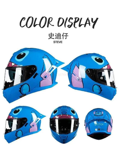 Sanrio Kuromi Cartoon Motorcycle Helmet Fashion Hello Kitty Scooter Helmet Cute High Quality Cute Helmet Four Seasons Gift