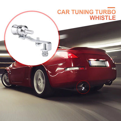 Aluminum Alloy Car Roar Maker Turbo Sound Whistle Universal Turbo Exhaust Whistle Sound Booster Blow Off for Car Styling Tunning
