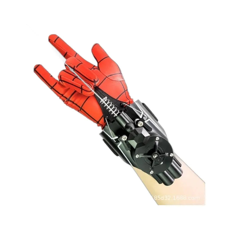 2024 New Spider Man Web Shooters Wrist Launcher Shooters Hot Peter Parker Cosplay Props Shooting Device Toy Set Boy Toy Gift
