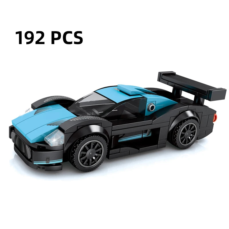 67 models City Racing Car Speed Champions Sports Building Blocks Bricks Classic Rally Super Racers F1 Great Vehicles kits toys
