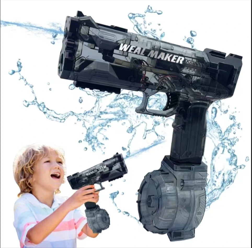 Pulse Electric Water Gun Toys Large-capacity Automatic Burst Water Gun Children Summer Shooting Game Outdoor Beach Toy Water Gun