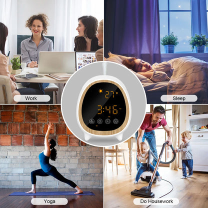 Tuya Smart WiFi Air Humidifier Essential Oil Diffuser With Alarm Time Clock Remote Control Aromatherapy Humidifiers Diffusers