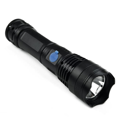 Super Bright LED Scuba Diving Flashlight P50 Underwater Waterproof UCB Rechargeable-Tactical Torch Lamp Spearfishing Lantern