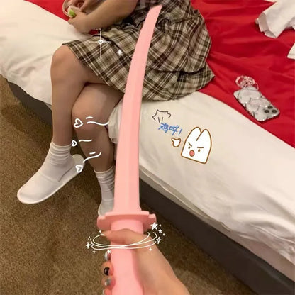 3d Gravity Straight Out Telescopic Samurai Stress Relief Toy Sword Katana Knife Decompression Toy Folding Funny Gift