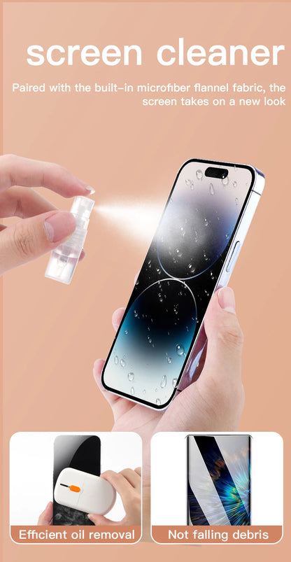 10-in-1 Digital Camera Headphone Phone Laptop Keyboard Cleaning Tool Set Cleaning Brush Screen Cleaner Charging Port Dust Brush
