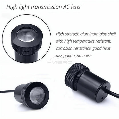 2pcs Car Door Lights Welcome Logo Led Laser Projector Ghost Shadow Line Atmosphere Custom Product Modification Parts Auto Lamps