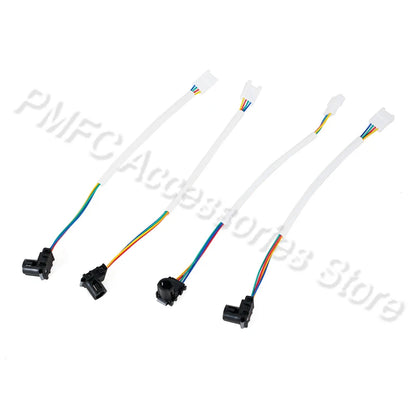 PMFC Ambient Light Rear Seat Light Backrest Luminous Light Modified 64 Colour For Mercedes Benz C Class W205 GLC X253