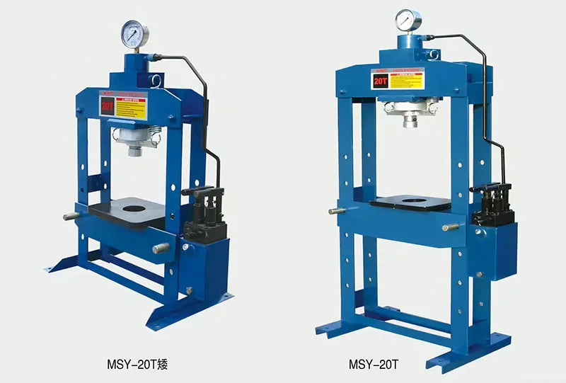 80 tonnage YL Series Gantry Electric Hydraulic Press Machine For bearing with hydraulic pump