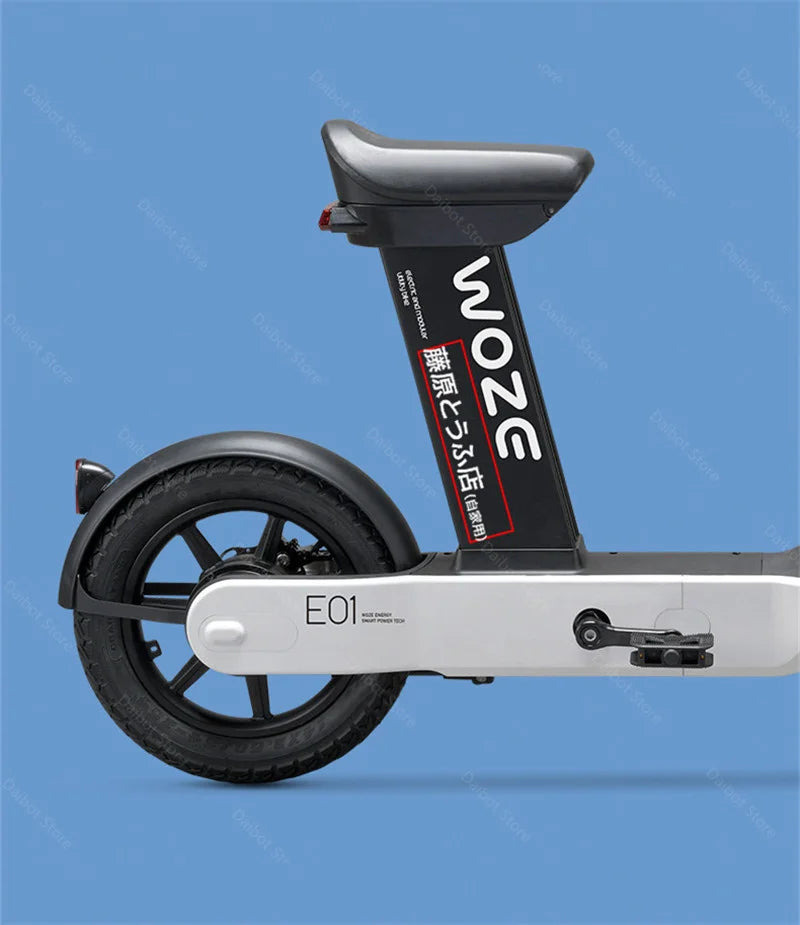 2024 New Women's Electric Bike For Adults 48v 350w Mobility Scooters For Travel With Baby Seat Mimi Velo Bicycle