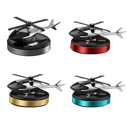 Solar Car Air Freshener Helicopter Propeller Fragrance Decor Flavoring Supplies Accessories Original Perfume Diffuser Inter X0L1