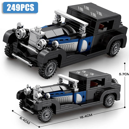 Speed Champions Series Racing Sports Vehiclea Technique Car Supercar Building Blocks Set Bricks Classic MOC Model Toys For Kids