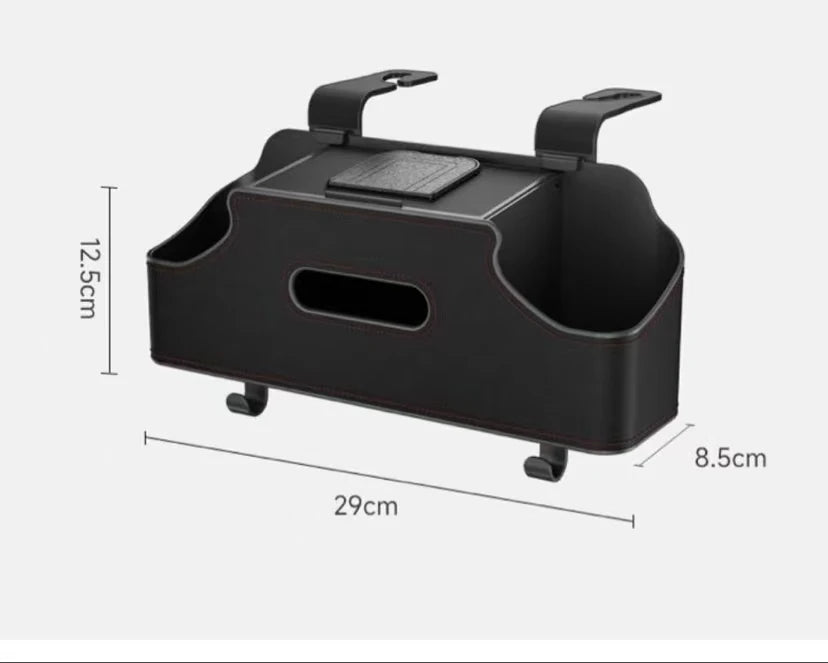 Baby Bottle Holder Car Seat Headrest Drink Cup Holder Rear Seat Kids Watching Movie Phone Holder Tissue Box Hanging Toys Hook