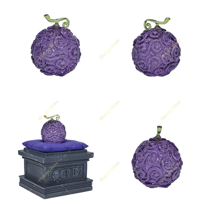 22 Styles One Piece Devil Fruit Figuer GK Eustass Kid Magnet Magnet Kaidou Fish Fish Luffy Gum Gum Fruit Collectible Model Toys