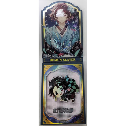 Anime Demon Slayer Kamado Nezuko Tanjirou Kanroji Mitsuri Kochou Shinobu Mh Collectible Card Toys Christmas Birthday Gifts
