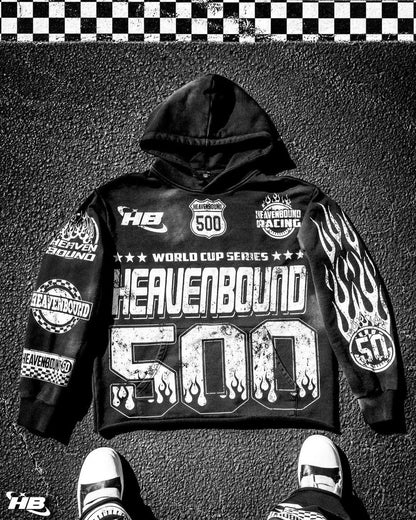Sudadera con capucha estampada Y2k de alta calidad, estilo hip hop, Harajuku, informal, holgada, unisex, de gran tamaño, a la moda