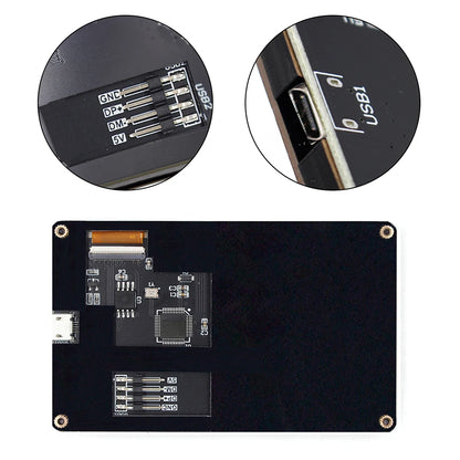 3.5 Inch Computer Monitor Dual USB Temperature Monitoring IPS DIY PC Display Secondary Screen CPU GPU RAM HDD Monitor for PC