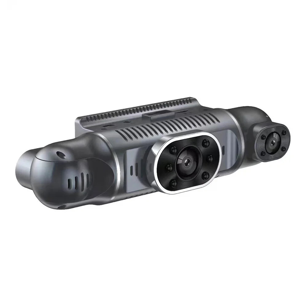 4 Channel Car DVR HD 1080P 4-Lens Inside Vehicle Dash Cam Four Way Camera DVRs Recorder Video Registrator Dashcam Camcorder 24H