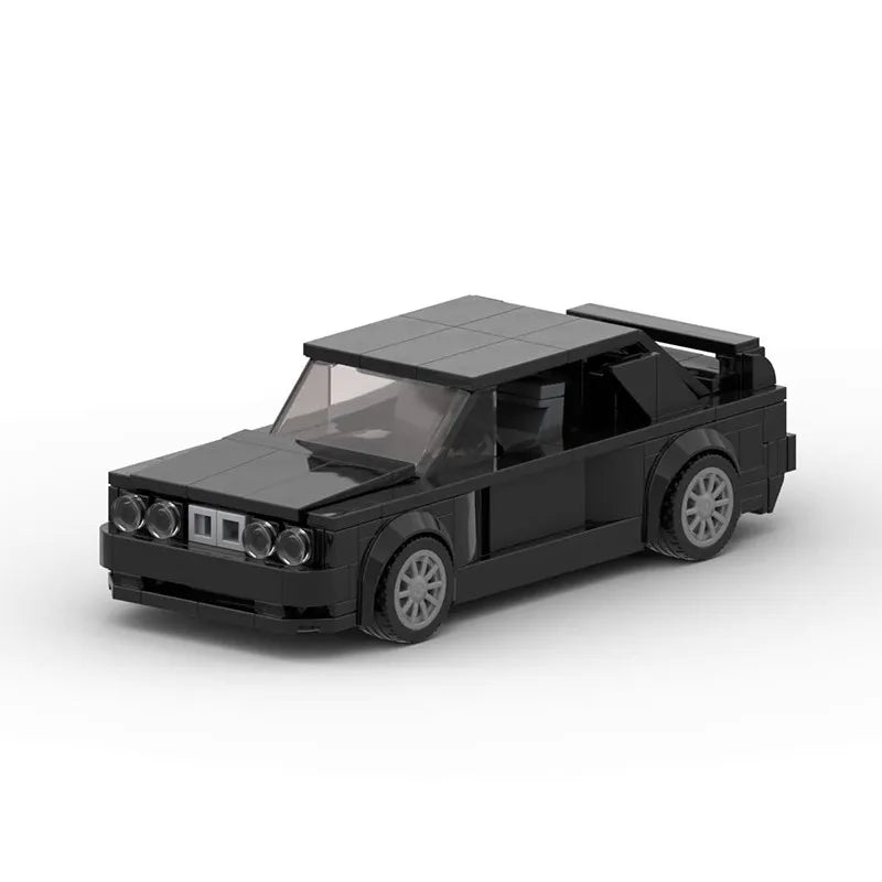 Bricklink Technical Car City Speed Champions M3 E30 E36 E46 GTR 635CSi 850CSi Vehicles Sets Building Blocks Toys Children Gift