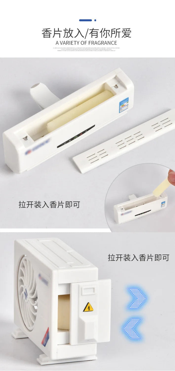 Solar Energy Air Purifier for Automobile Air Conditioning Model Decoration of Automobile Vents Perfume Diffuser Deodorization