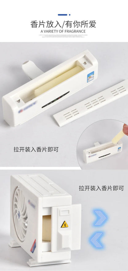 Solar Energy Air Purifier for Automobile Air Conditioning Model Decoration of Automobile Vents Perfume Diffuser Deodorization