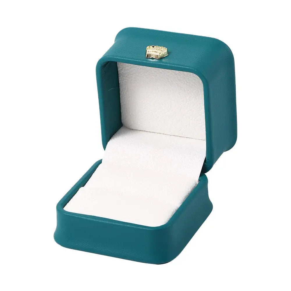 Package Case Wedding Ring Box Birthday Crown Buckle Storage Gift Box Lover Ring Box Storage Case Gift Boxes Jewelry Display