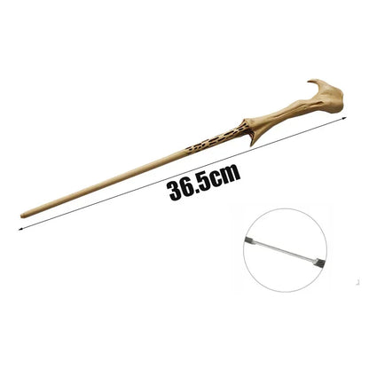 34-42cm Funny Magic Wands Resin Magic Wizard Wand Movie Dumbledore Snape Cosplay Props For Boys Girls Gift