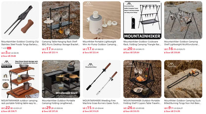 BLACK DOG Tool Storage Folding Camping Edc Multifunctional Tool Table Technological Gatgets Travel Multi-purpose Tool Telescopic