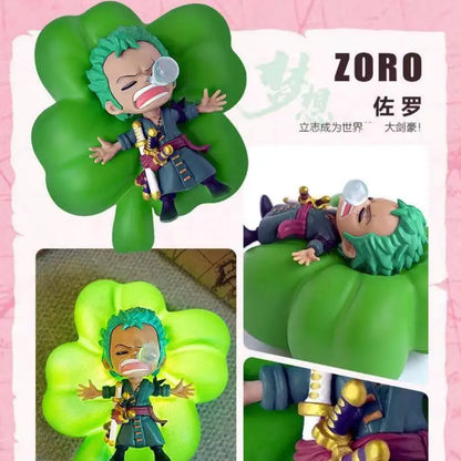 One Piece Cursed Devil Fruit Night Light 10CM Anime Action Figure Model Luffy Rubber Ace Burning Surgery Darkness LED Lamp Toys