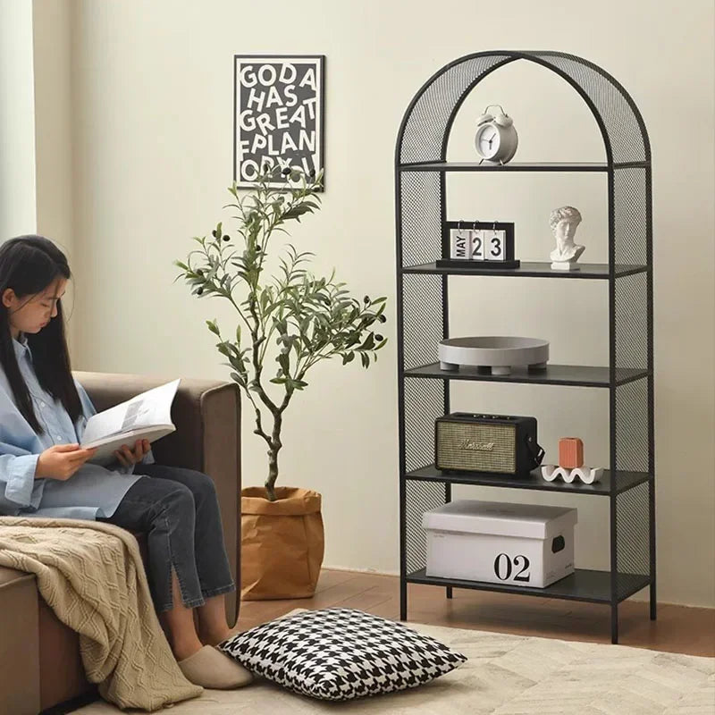 Rack Multi-purpose Shelf Shelves Storage Modern Furniture Living Room Cabinets Organizer Display Stand Library Book Libreros